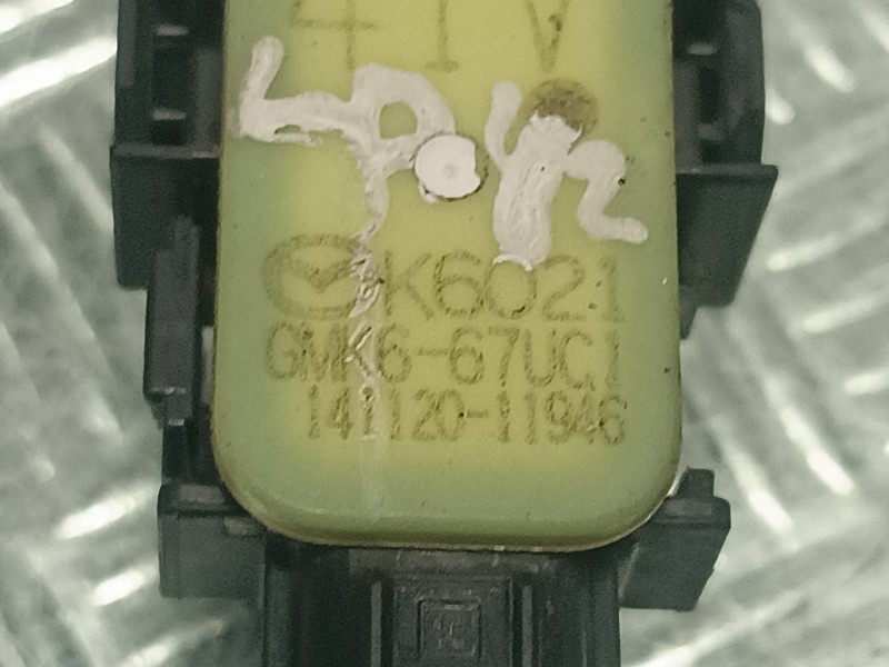 Recambio de sensor para mazda 6 lim. (gh)(.2012) referencia OEM IAM GMK667UC1 K6021 CONECTOR 2 PINES