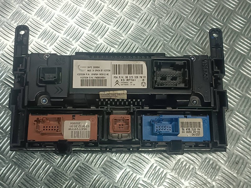 Recambio de mando climatizador para citroen c5 berlina referencia OEM IAM 96573328YW 96498318YW 96470291YW