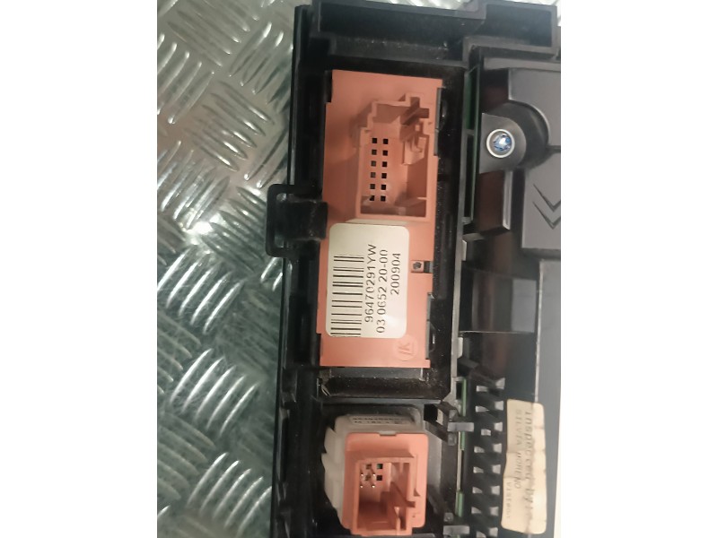 Recambio de mando climatizador para citroen c5 berlina referencia OEM IAM 96573328YW 96498318YW 96470291YW