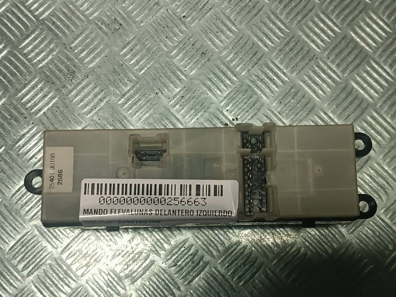 Recambio de mando elevalunas delantero izquierdo para nissan note (e11e) referencia OEM IAM 254019U10B  