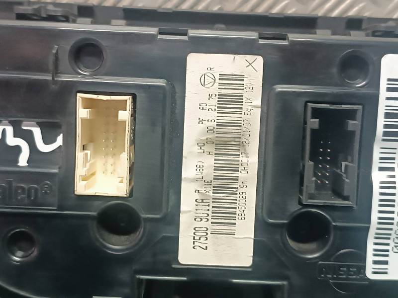 Recambio de mando climatizador para nissan note (e11e) referencia OEM IAM 275009U11A  VALEO
