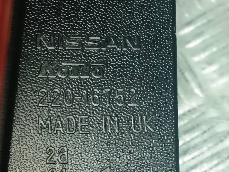 Recambio de piloto trasero izquierdo para nissan note (e11e) referencia OEM IAM 22016752  