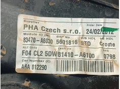 Recambio de elevalunas trasero izquierdo para hyundai i30 referencia OEM IAM 83470A6030 5601816STD ELECTRICO 2