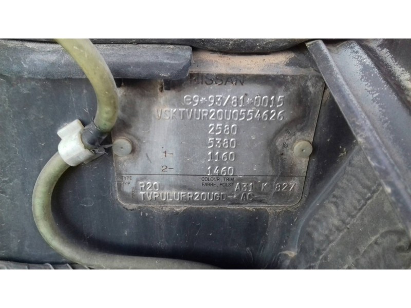 nissan terrano/terrano.ii (r20) del año 2004