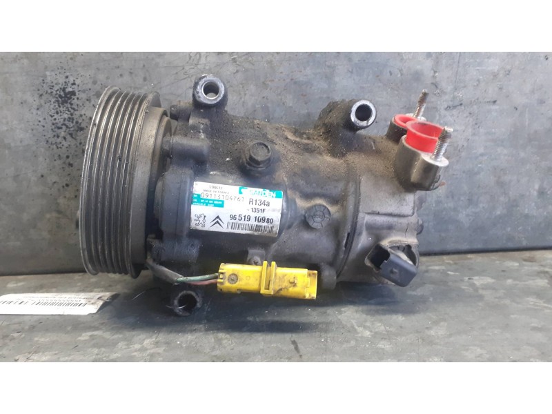 Recambio de compresor aire acondicionado para peugeot 207 referencia OEM IAM 9651910980 1351F SANDEN
