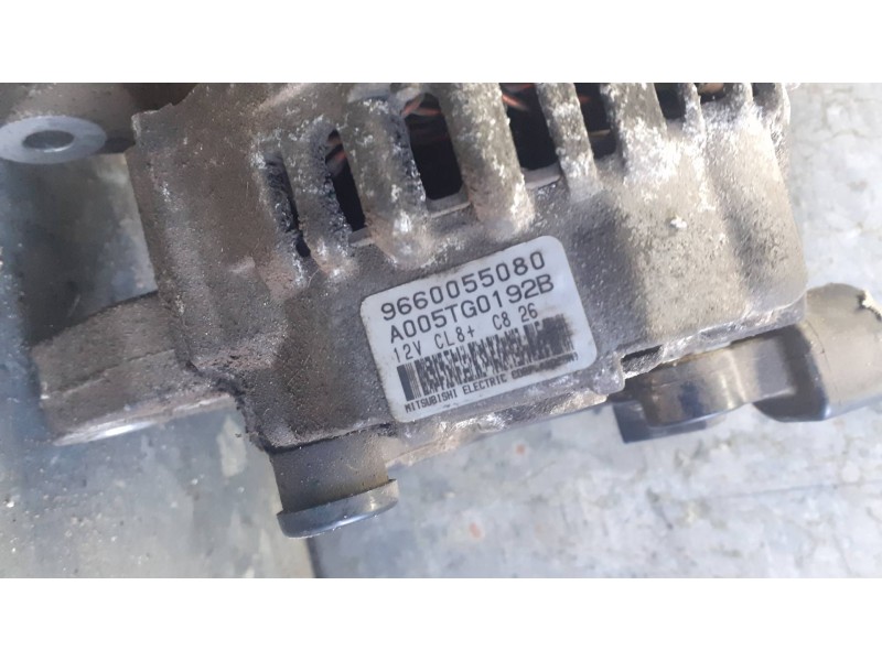Recambio de alternador para peugeot 207 referencia OEM IAM 9660055080 A005TG0192B CL8