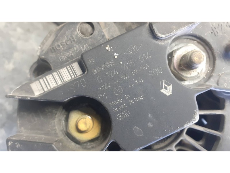 Recambio de alternador para renault megane i classic (la0) referencia OEM IAM 9700124415014 7700434900 98A