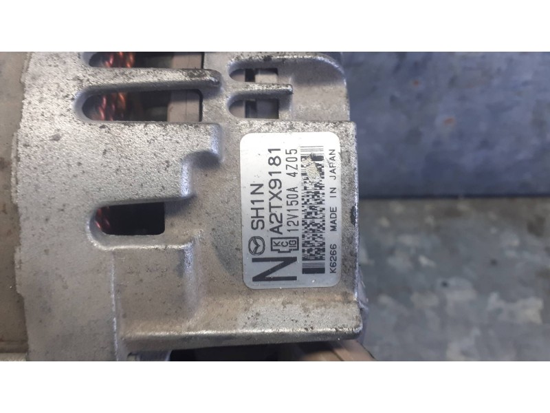 Recambio de alternador para mazda 6 lim. (gh)(.2012) referencia OEM IAM A2TX9181 SH1N 150A