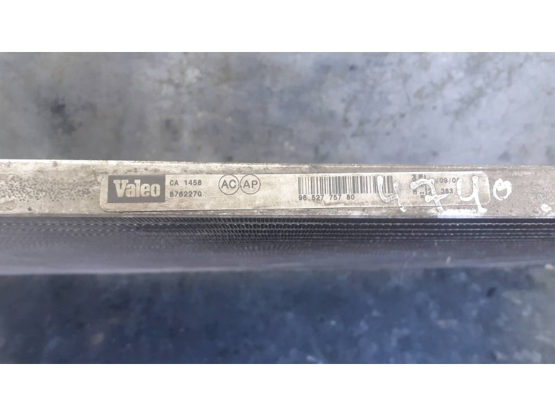 Recambio de condensador / radiador aire acondicionado para citroen c5 berlina referencia OEM IAM 876227Q CA1458 VALEO