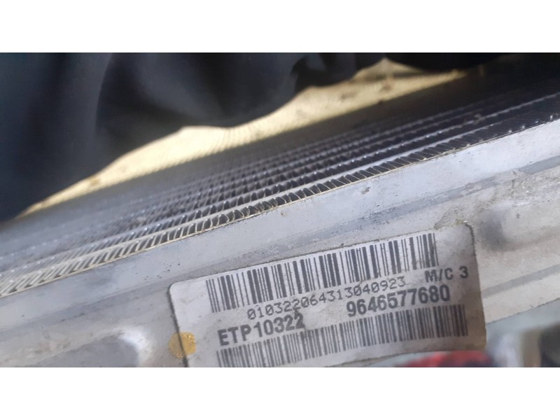 Recambio de radiador agua para citroen c5 berlina referencia OEM IAM 9646577680 ETP10322 