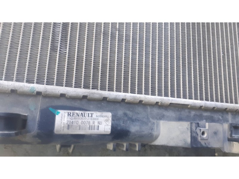 Recambio de radiador agua para dacia lodgy referencia OEM IAM 214100078RNU  