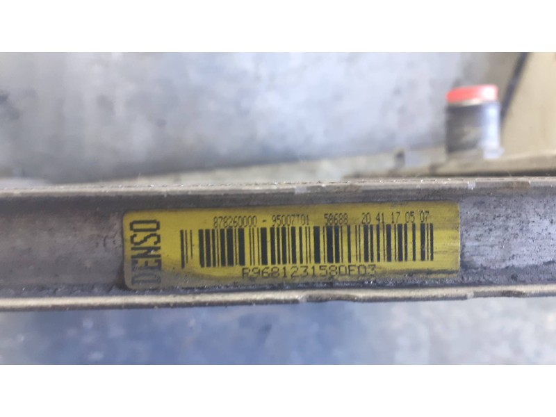 Recambio de radiador agua para peugeot 207 referencia OEM IAM P9681231580F03 878260000 95007T01