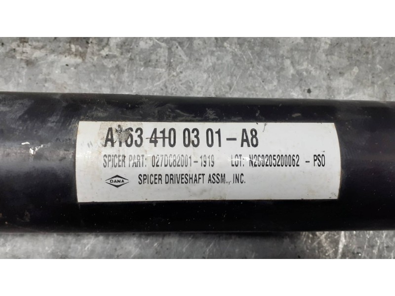 Recambio de transmision central delantera para mercedes-benz clase m (w163) referencia OEM IAM A1634100301A8 027DC820011919 