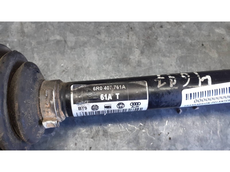 Recambio de transmision delantera izquierda para seat ibiza (6j5) referencia OEM IAM 6R0407761A 61AT 