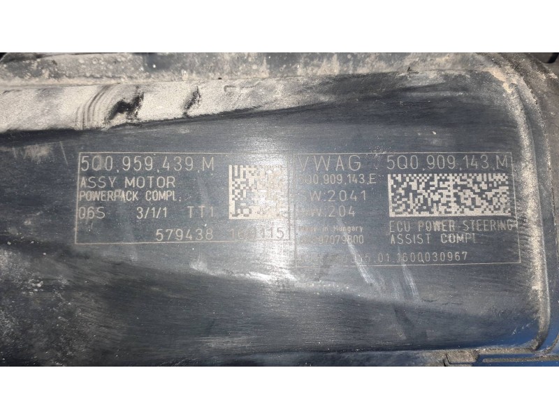 Recambio de cremallera direccion para volkswagen touran (5t1) referencia OEM IAM   