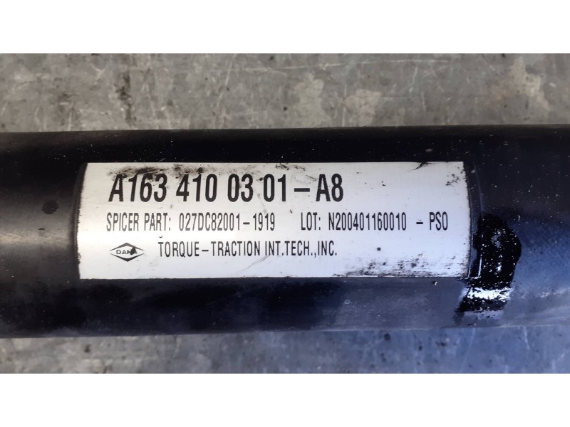 Recambio de transmision central delantera para mercedes-benz clase m (w163) referencia OEM IAM A1634100301A8  