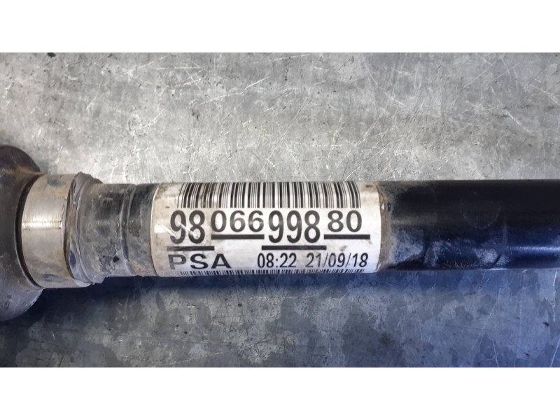 Recambio de transmision delantera izquierda para citroen c4 berlina referencia OEM IAM 9806699880  