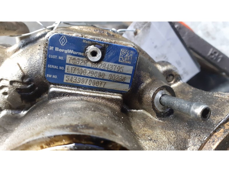 Recambio de turbocompresor para renault megane iii coupe referencia OEM IAM 7082R H82843795 L171002909000286