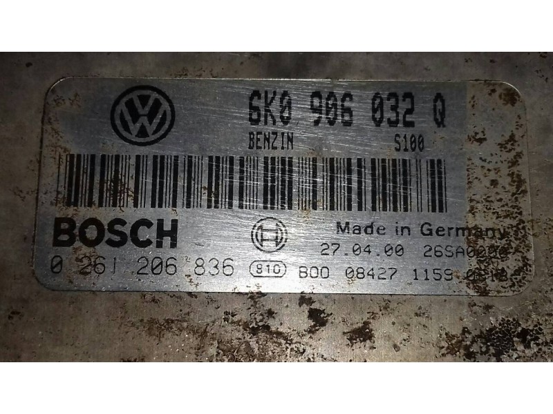 Recambio de centralita motor uce para seat ibiza (6k1) free sky referencia OEM IAM 6K0906032Q 0261206836 BOSCH