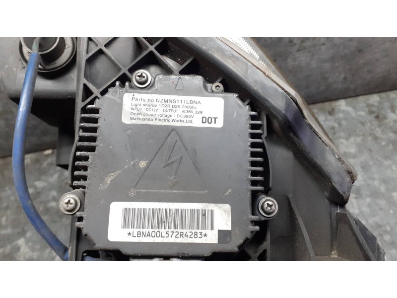 Recambio de faro izquierdo para nissan murano (z50) referencia OEM IAM 10063800  