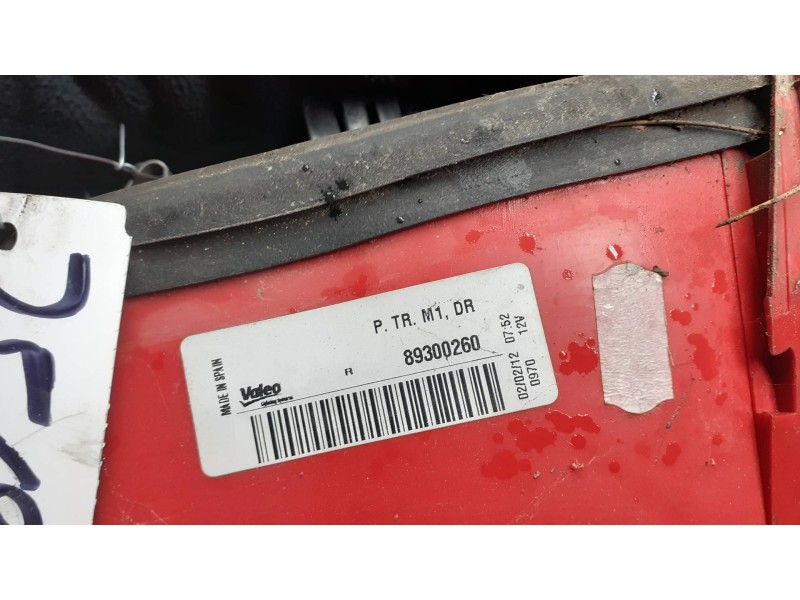 Recambio de piloto trasero izquierdo para citroen xsara picasso referencia OEM IAM 89300230  