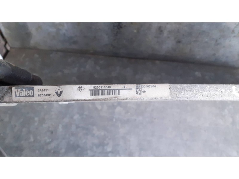 Recambio de condensador / radiador aire acondicionado para renault megane ii berlina 5p referencia OEM IAM 8200115543  