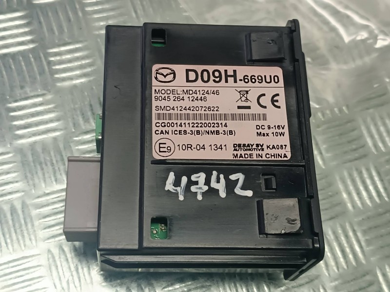 Recambio de modulo electronico para mazda 6 lim. (gh)(.2012) referencia OEM IAM D09H669U0 904526412446 