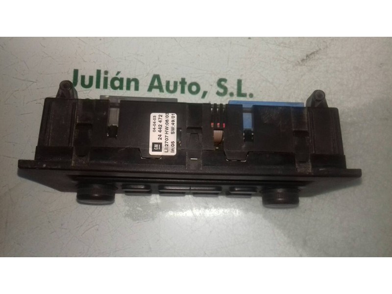 Recambio de mando climatizador para opel astra g berlina club referencia OEM IAM 24442472  GM
