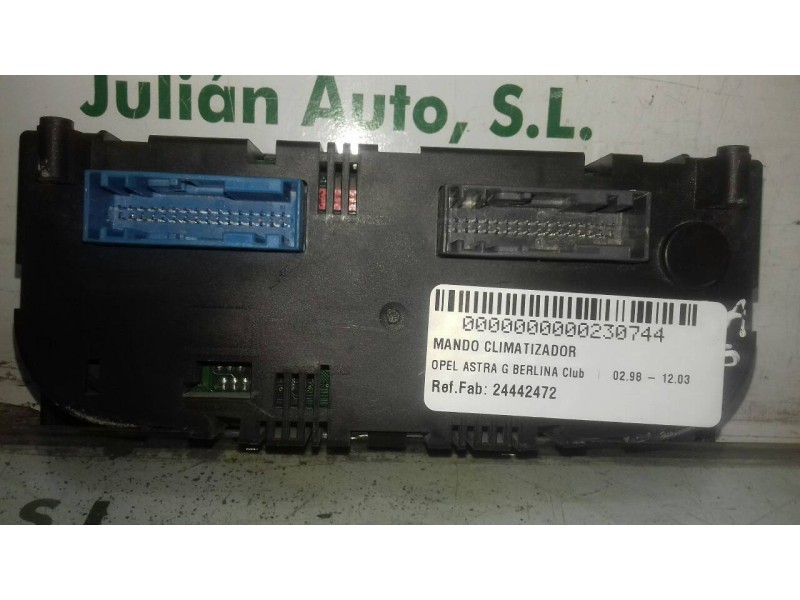 Recambio de mando climatizador para opel astra g berlina club referencia OEM IAM 24442472  GM
