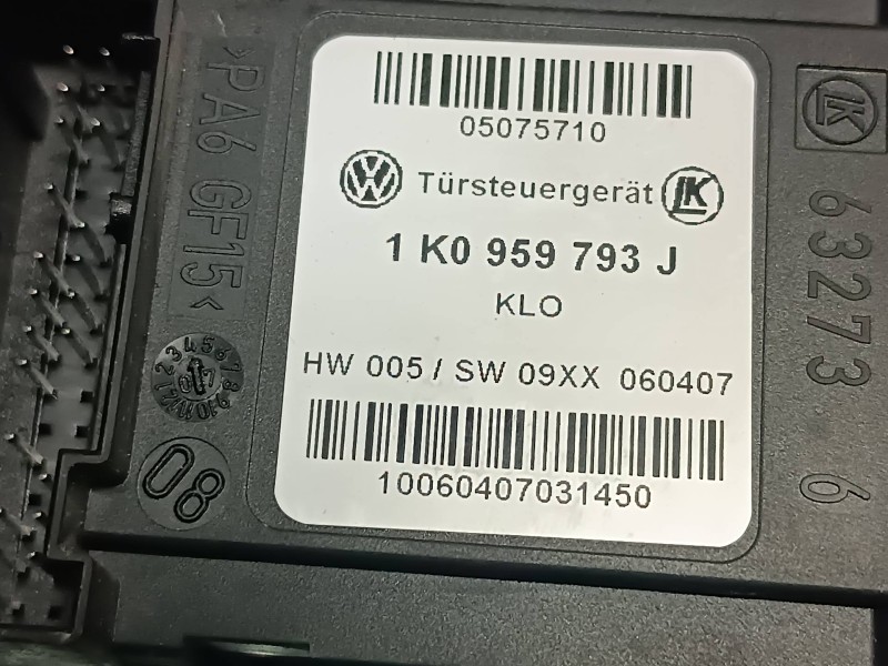 Recambio de motor elevalunas delantero izquierdo para skoda octavia berlina (1u2) referencia OEM IAM 1K0959793J 1T0959701D 40202