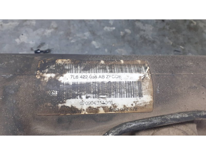 Recambio de cremallera direccion para volkswagen touareg (7la) referencia OEM IAM 7L6422055AB  