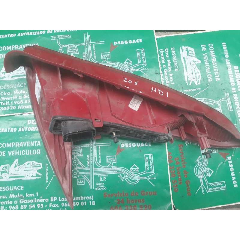 Recambio de piloto trasero izquierdo para peugeot 206 sw x-line clim referencia OEM IAM 9641540677  