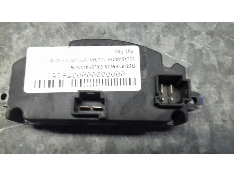 Recambio de resistencia calefaccion para volkswagen touran (5t1) referencia OEM IAM   