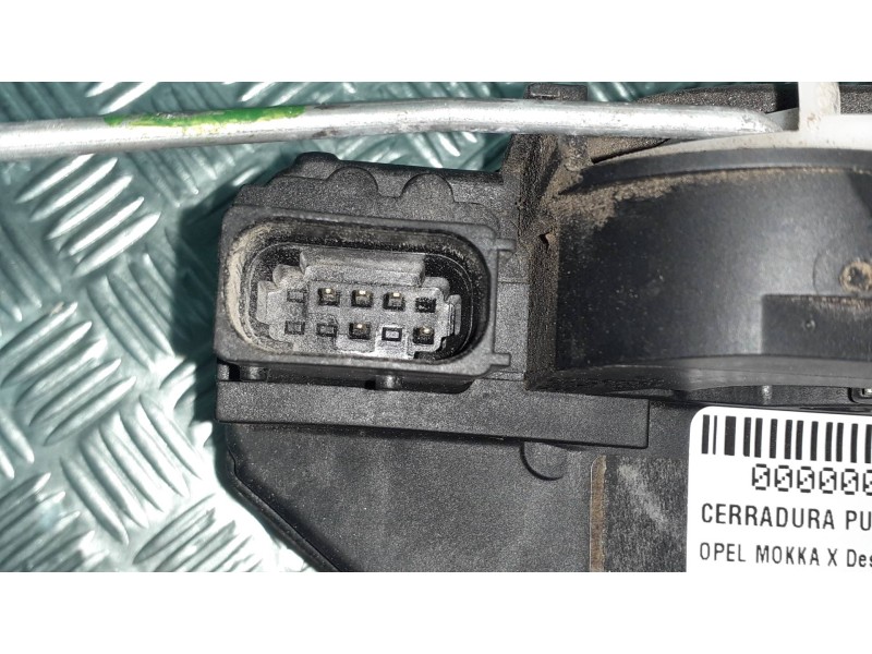 Recambio de cerradura puerta delantera derecha para opel mokka x design line start/stop referencia OEM IAM 13579523  