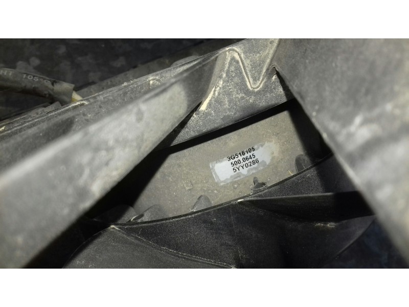 Recambio de electroventilador para citroen jumpy referencia OEM IAM 3G516105 5YY0286 GATE