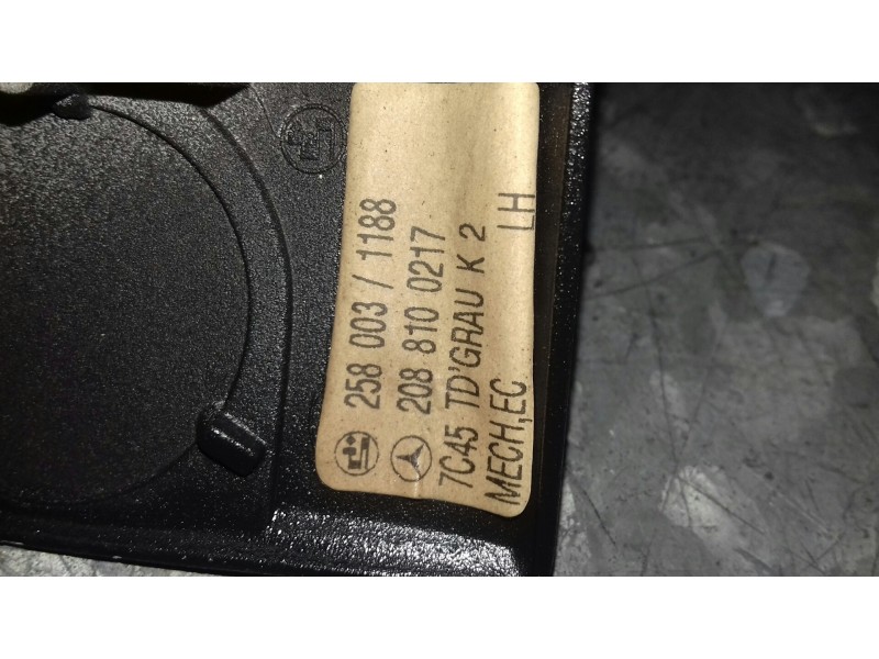 Recambio de retrovisor interior para mercedes-benz clase c (w202) berlina referencia OEM IAM 2088100217  ELECTRICO