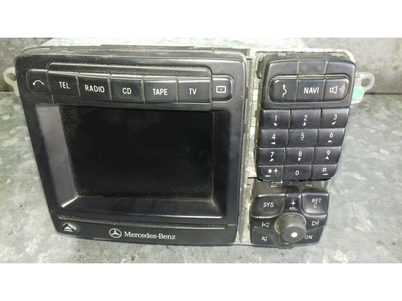 Recambio de sistema audio / radio cd para mercedes-benz clase s (w220) berlina referencia OEM IAM A2208203489 8638203723 BOSCH