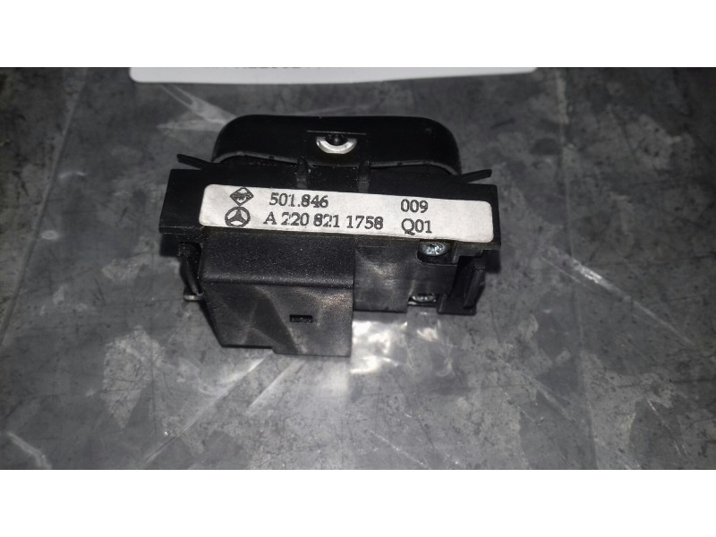 Recambio de interruptor para mercedes-benz clase s (w220) berlina referencia OEM IAM A2208211758 501846 CALEFACCION