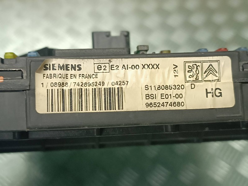 Recambio de centralita motor uce para citroen xsara picasso referencia OEM IAM 9656314380  KIT - BOSCH