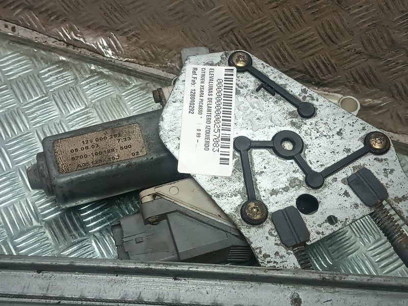Recambio de elevalunas delantero izquierdo para citroen xsara picasso referencia OEM IAM 128000292 9700105128 ELECTRICO