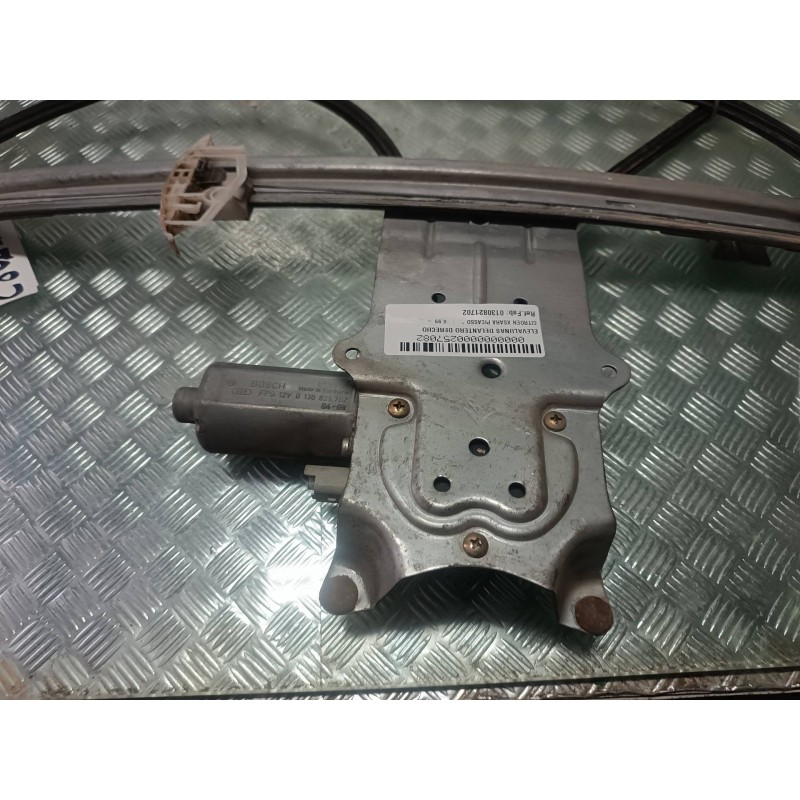 Recambio de elevalunas delantero derecho para citroen xsara picasso referencia OEM IAM 0130821702 CONECTOR 2 PINES ELECTRICO