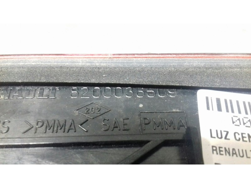 Recambio de luz central de freno para renault espace iv (jk0) referencia OEM IAM 89033659  8200036509