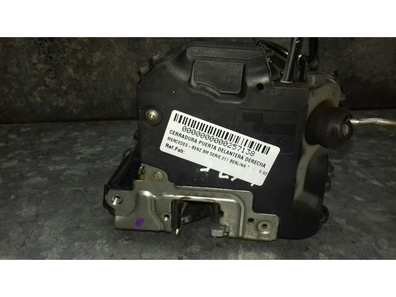Recambio de cerradura puerta delantera derecha para mercedes-benz clase e (w211) berlina referencia OEM IAM   