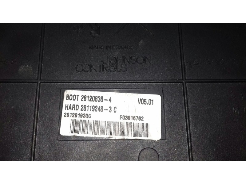 Recambio de caja reles / fusibles para peugeot 308 sw referencia OEM IAM 966405908001 BSI04 JOHNSON CONTROL