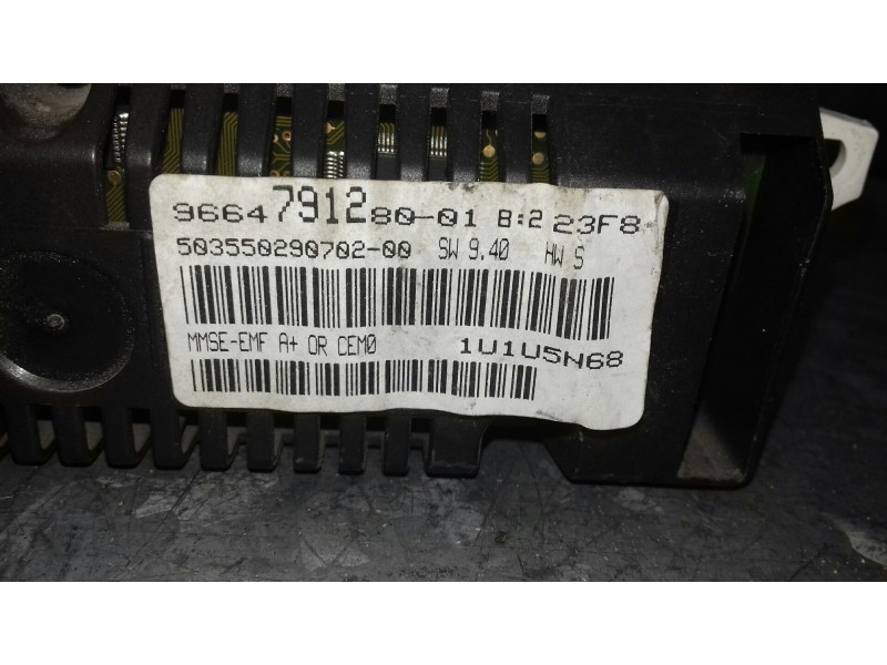 Recambio de pantalla multifuncion para peugeot 207 referencia OEM IAM 966479128001 96647912 9664791280