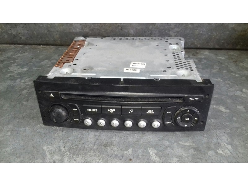 Recambio de sistema audio / radio cd para citroen jumpy referencia OEM IAM 96643697XT01 PSARCD41164 96643697XT