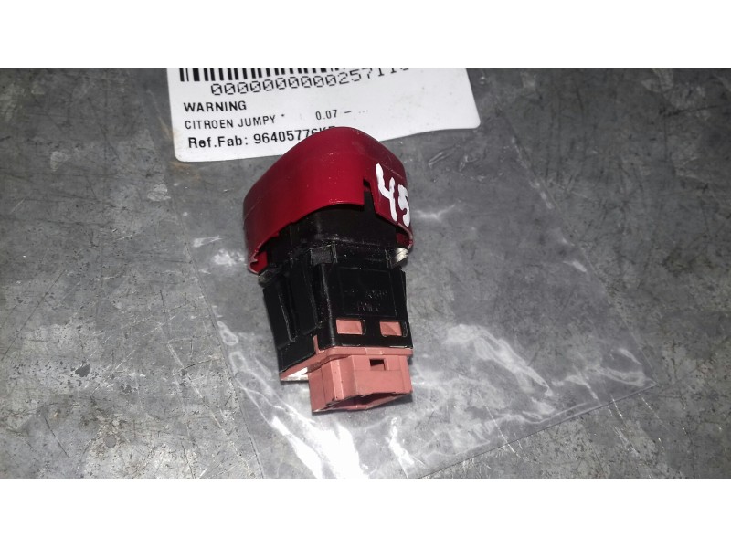 Recambio de warning para citroen jumpy referencia OEM IAM 96405776KR  