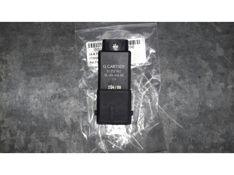 Recambio de caja precalentamiento para citroen jumpy referencia OEM IAM 9640469680 51252002 G. CARTIER