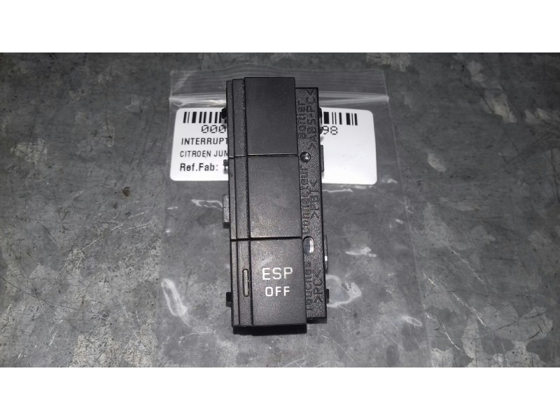 Recambio de interruptor para citroen jumpy referencia OEM IAM 14002459XT 03065610 ESP / OFF