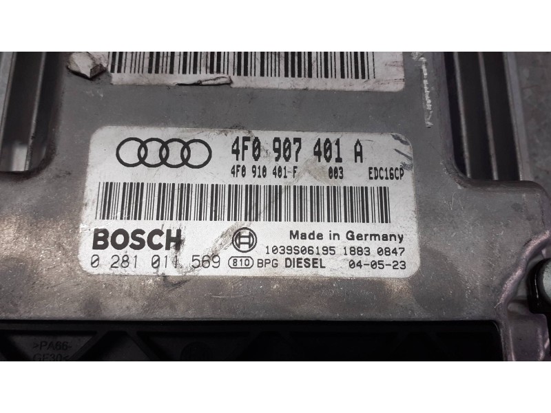 Recambio de centralita motor uce para audi a6 berlina (4f2) referencia OEM IAM 4F0907401A 4F0910401F BOSCH